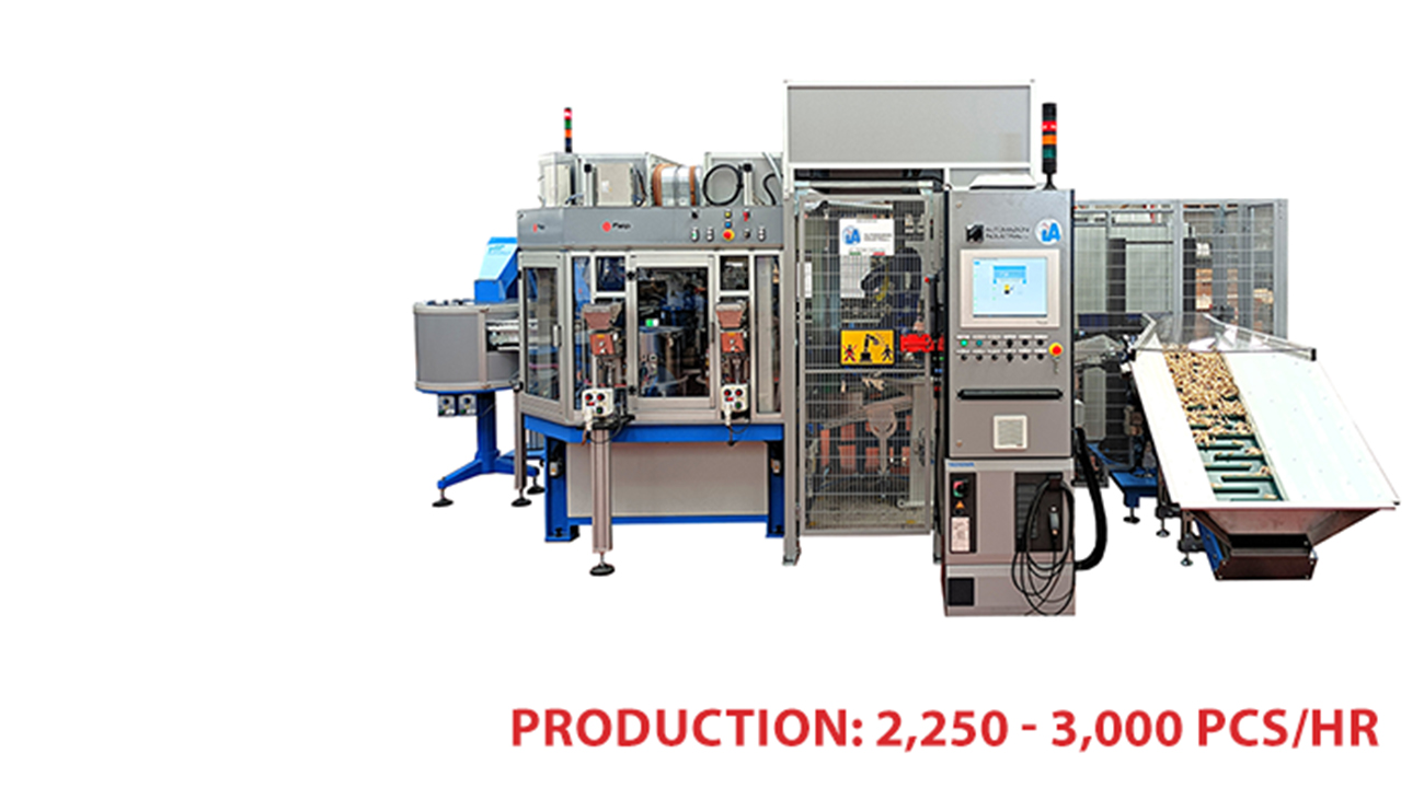 Automatic Machine for Press Fitting Connector Assembly