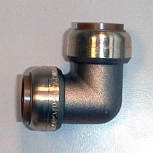 3-Ends Push-Fitting Assembly System - Double End Fitting