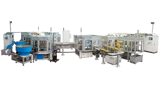 Automatic Line for Assembly and Testing of Ball Valves